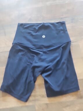 lululemon athletica Black High-Rise Bike Shorts